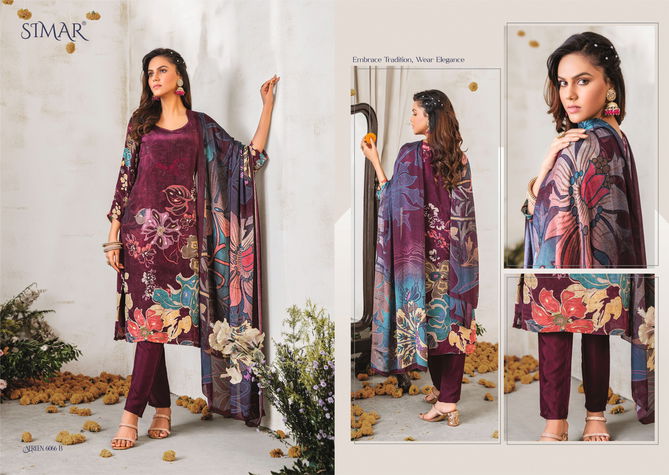 Afreen By Glossy Crape Printed Dress Material Wholesale Market In Surat